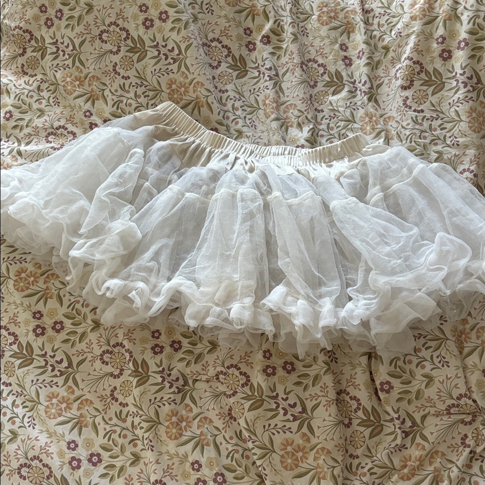 Be Wicked White Tutu Tulle Skirt